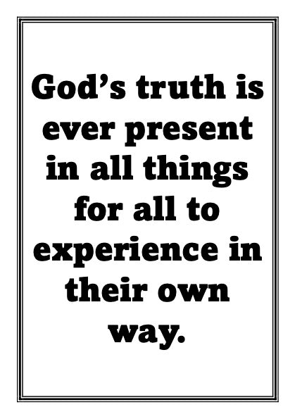 God's Truth