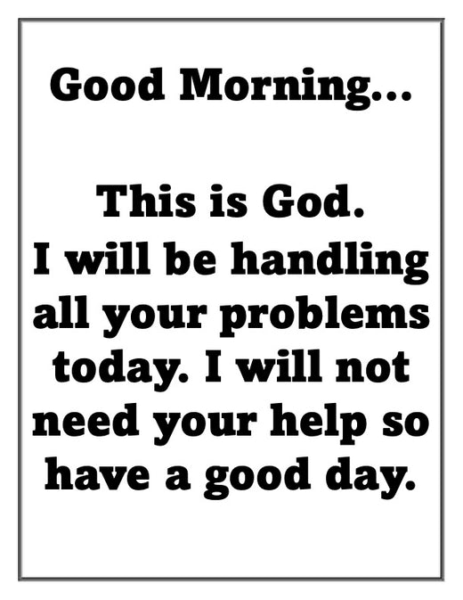 Good Morning